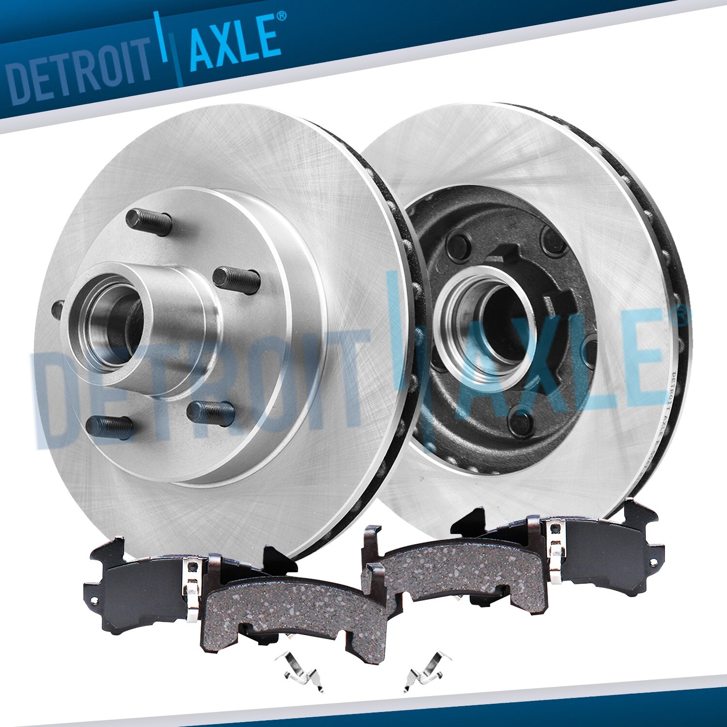 Front Brake Rotors Brake Pads for Chevy Malibu S10 Blazer GMC S15 Jimmy Firebird