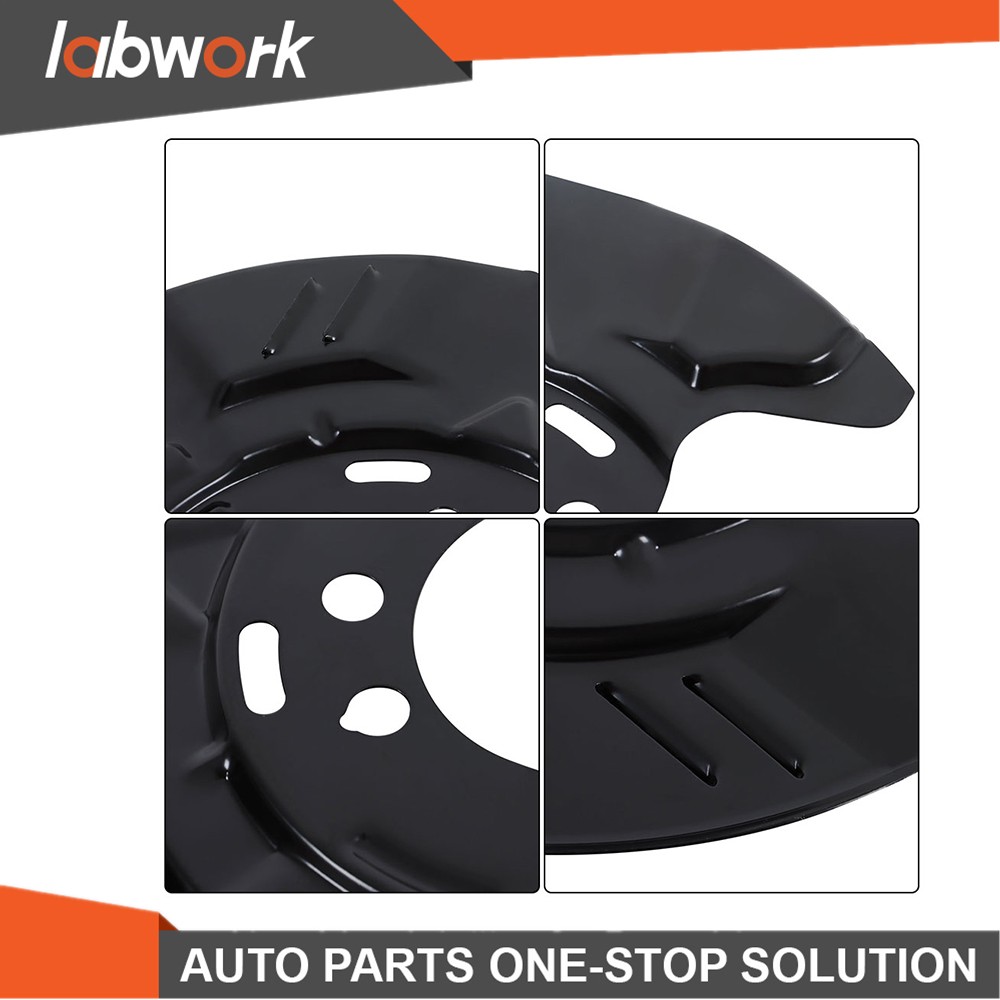 Labwork Front Brake Backing Panel Dust Shield For Subaru Impreza 2008-2016 2.0L