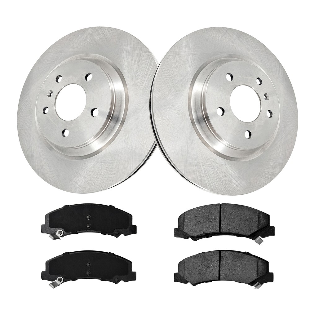 323mm Front Brake Rotors & Ceramic Pads for 06 -11 Cadillac DTS Buick LuCerne V8