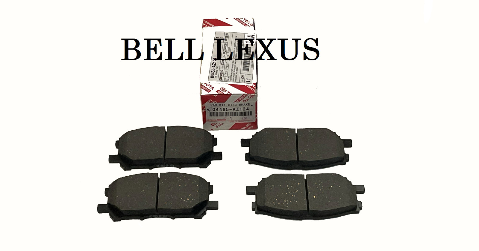 LEXUS OEM FACTORY FRONT BRAKE PAD SET 2004-2009 RX330 RX350 RX400H 04465-AZ124