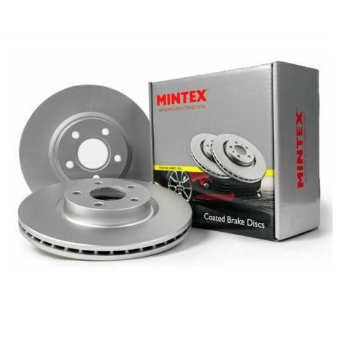 Front Brake Discs Set L/R Fits VOLKSWAGEN TRANSPORTERKOMBI Mintex MDC1046C