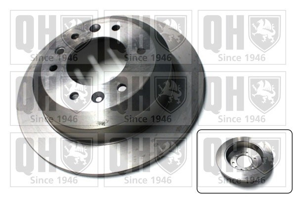 2x Brake Discs Pair Solid Rear 324mm BDC5549 Quinton Hazell Set 584114D000 New