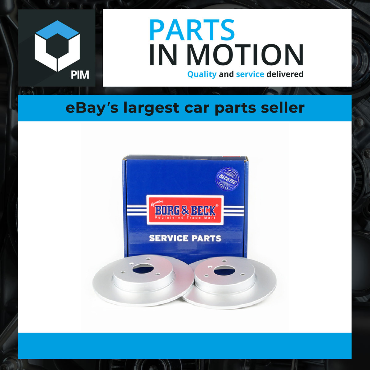 2x Brake Discs Pair Solid fits SMART FORTWO 450 8D Front 04 to 07 280mm Set B&B