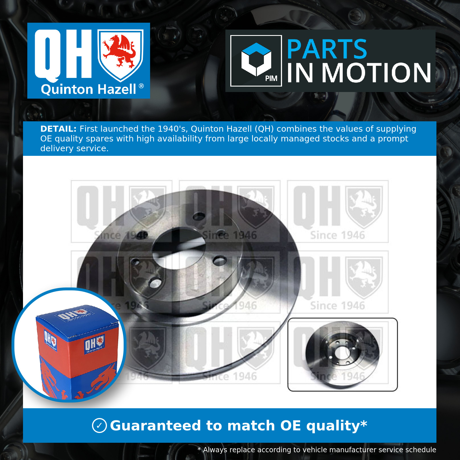 2x Brake Discs Pair Solid fits FIAT 500C 9 Front 2009 on 258mm Set QH 46554302