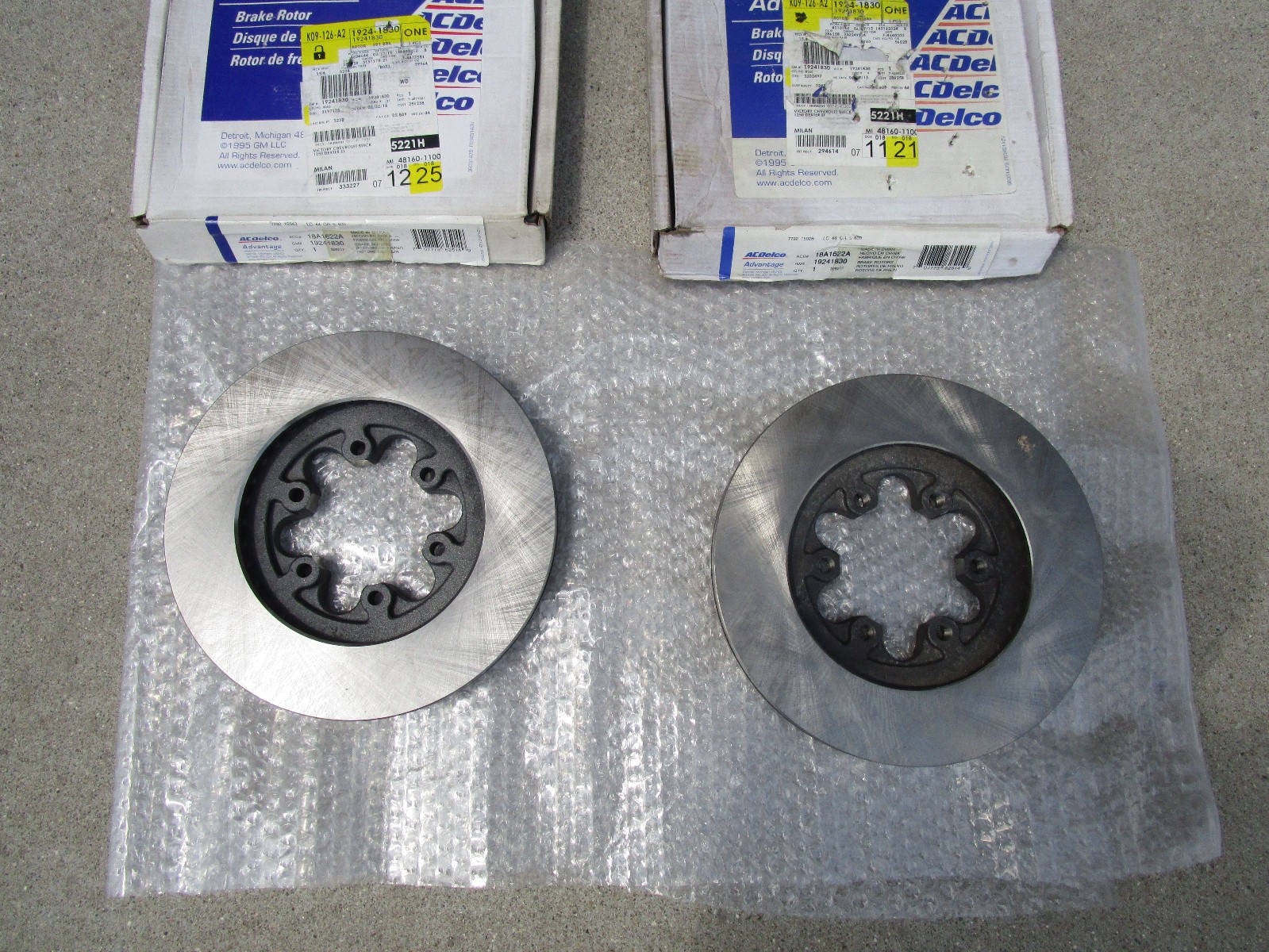 04 – 08 CHEVY COLORADO GMC CANYON FRONT DISK BRAKE ROTORS QTY 2 OEM BRAND NEW