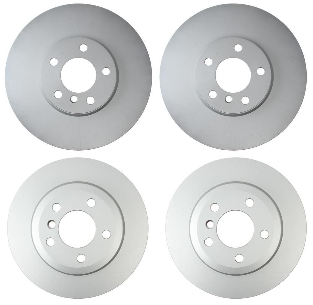 For BMW E70 E71 X5 X6 Front & Rear Vented Brake Disc Rotors KIT Genuine