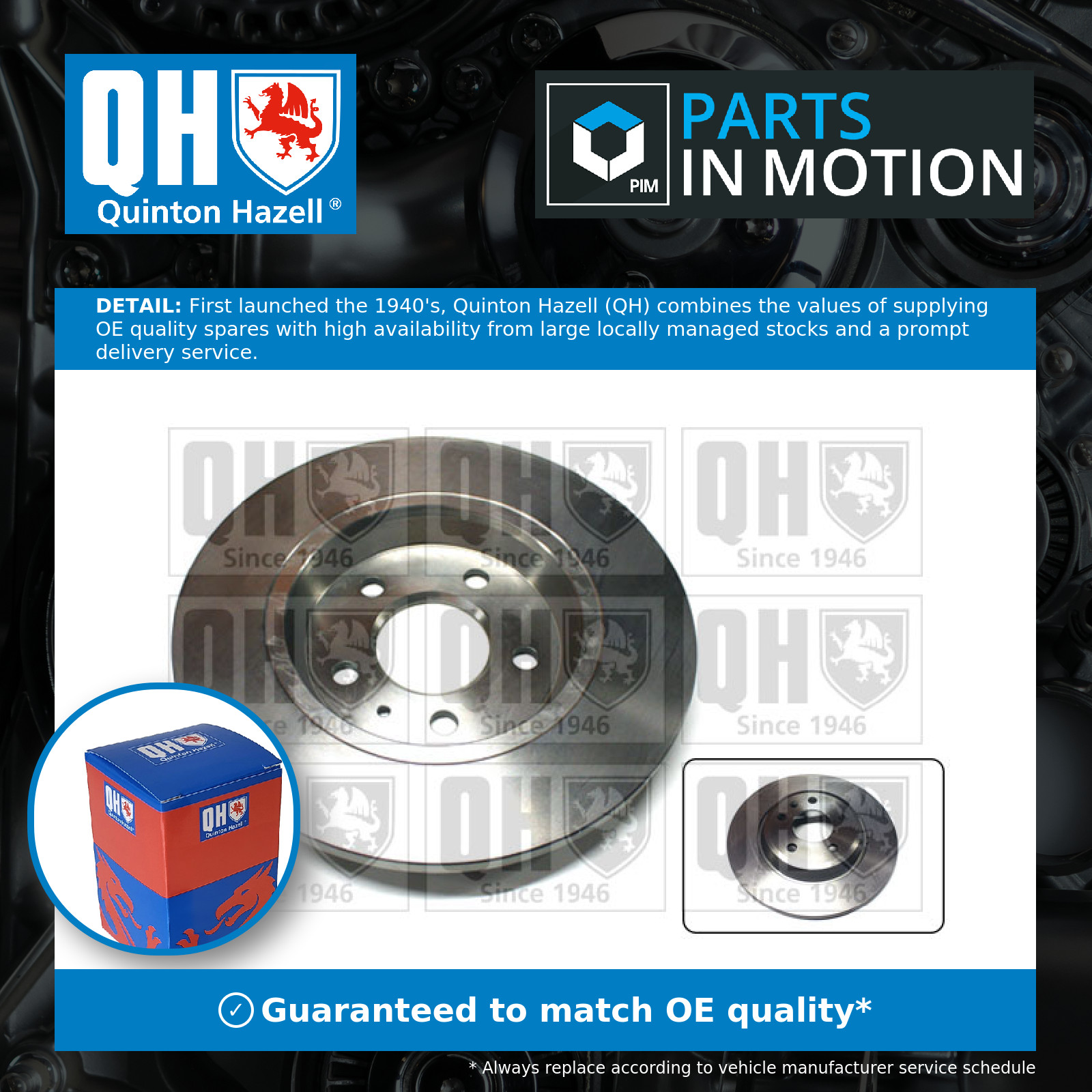 2x Brake Discs Pair Solid fits AUDI A5 2.0D Rear 2008 on 300mm Set QH 8K0615601M