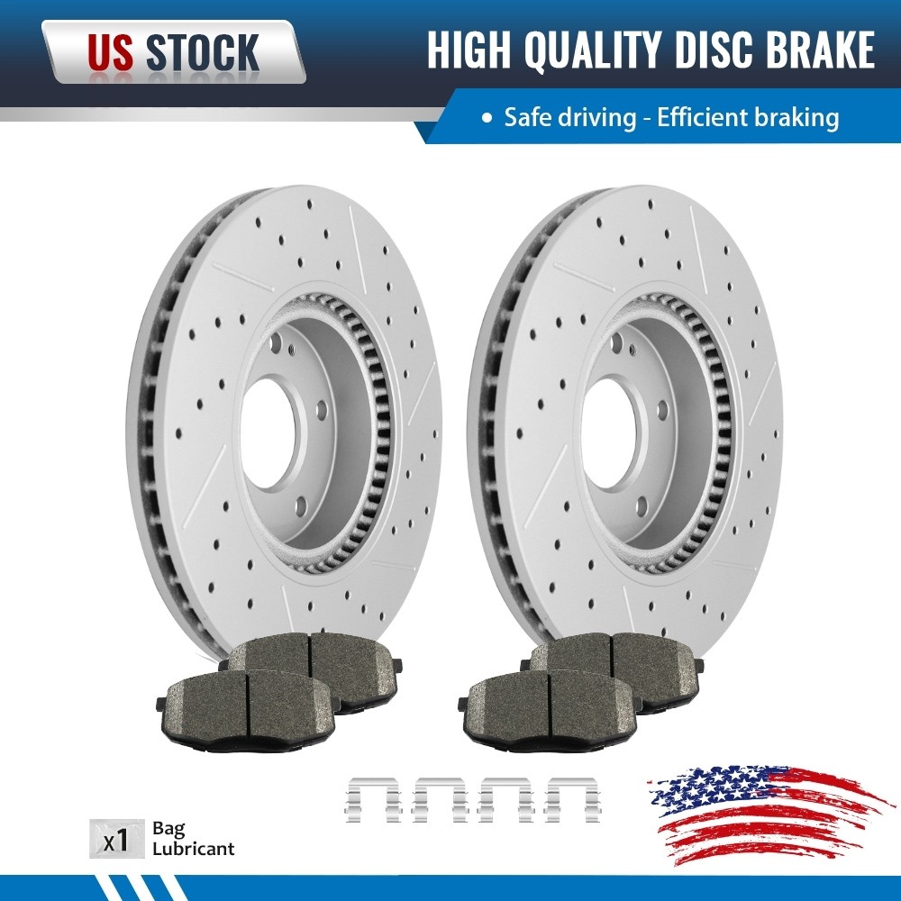 Front Brake Rotors Pads for 2010 2011 2012 2013 Kia Forte Koup 2012 Forte5 2.4L