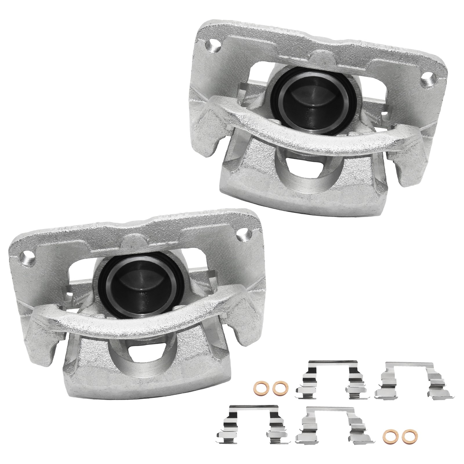 Front Drilled Brake Rotor Pads Brake Caliper for 99-03 Toyota Solara 97-01 Camry
