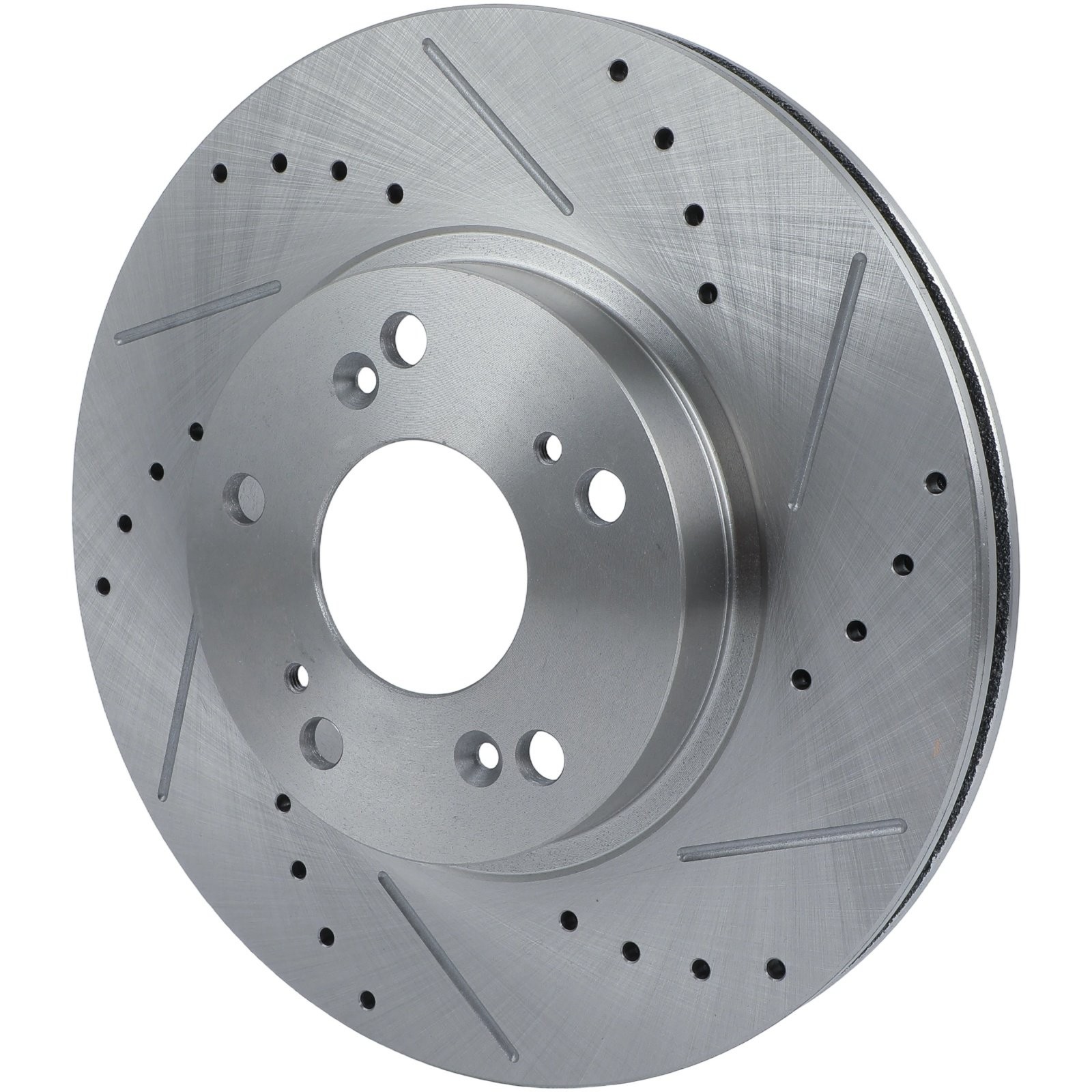 2PCS Front Drilled Slotted Brake Rotors 31305 For Honda CR-V 2002 – 2004