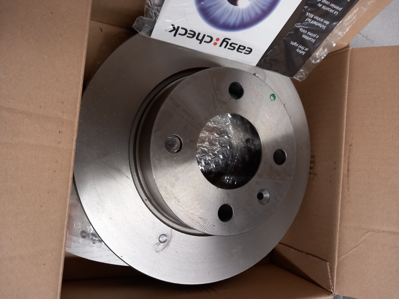 2x Brake Discs Pair Solid Front 236mm 08.5243.24 Brembo Set 002415019 6U0615301
