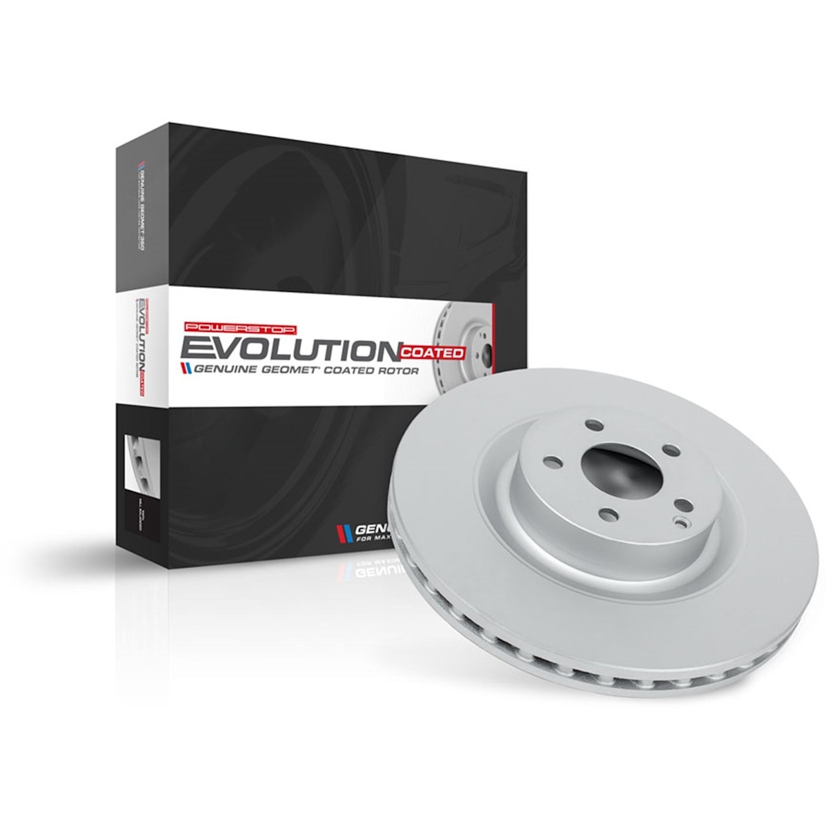 JBR938EVC Powerstop Brake Disc Front Driver or Passenger Side Right Left