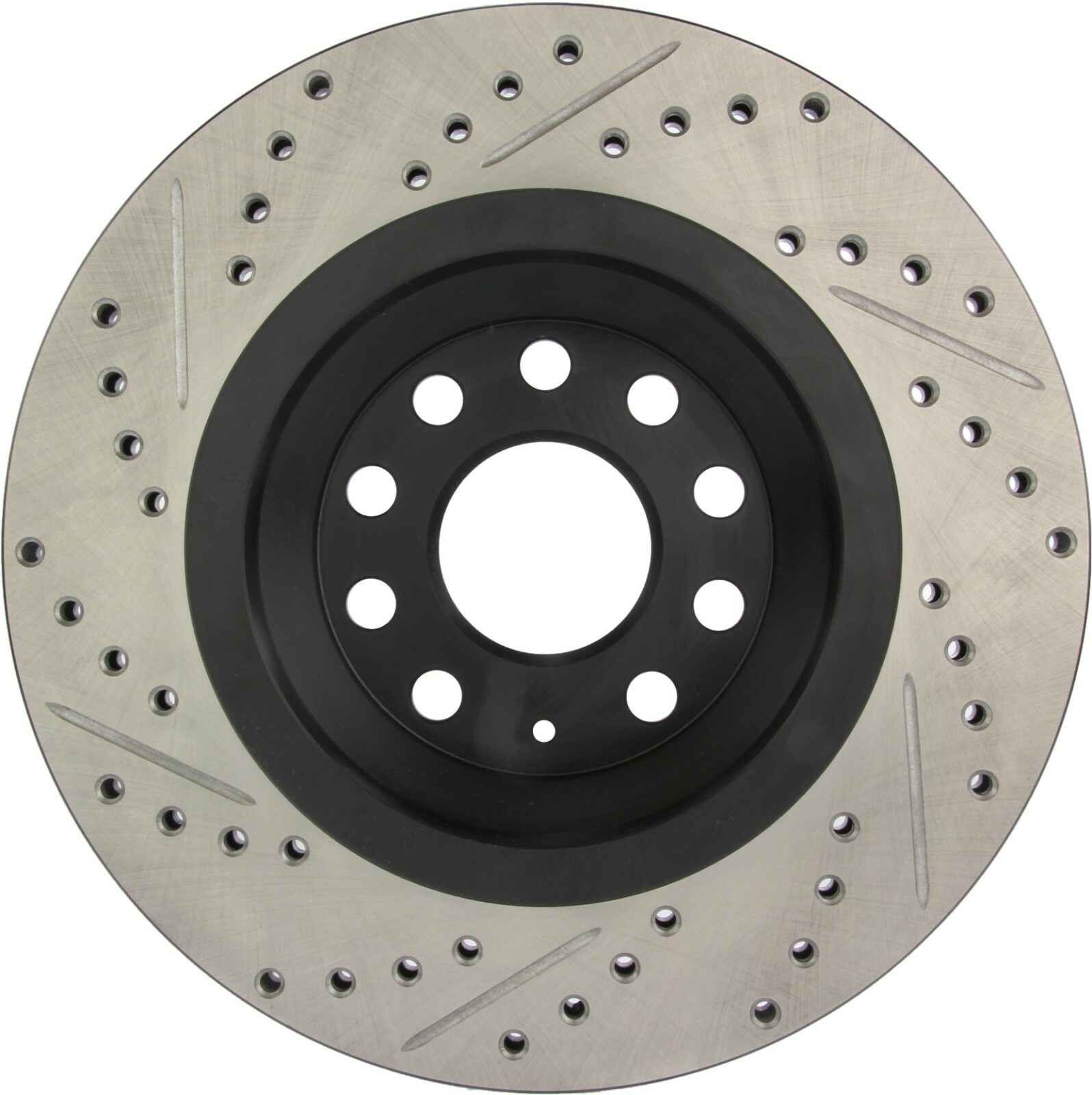 StopTech Sport Drilled & Slotted 1-Piece Rear Brake Rotor for VW Passat 06-09