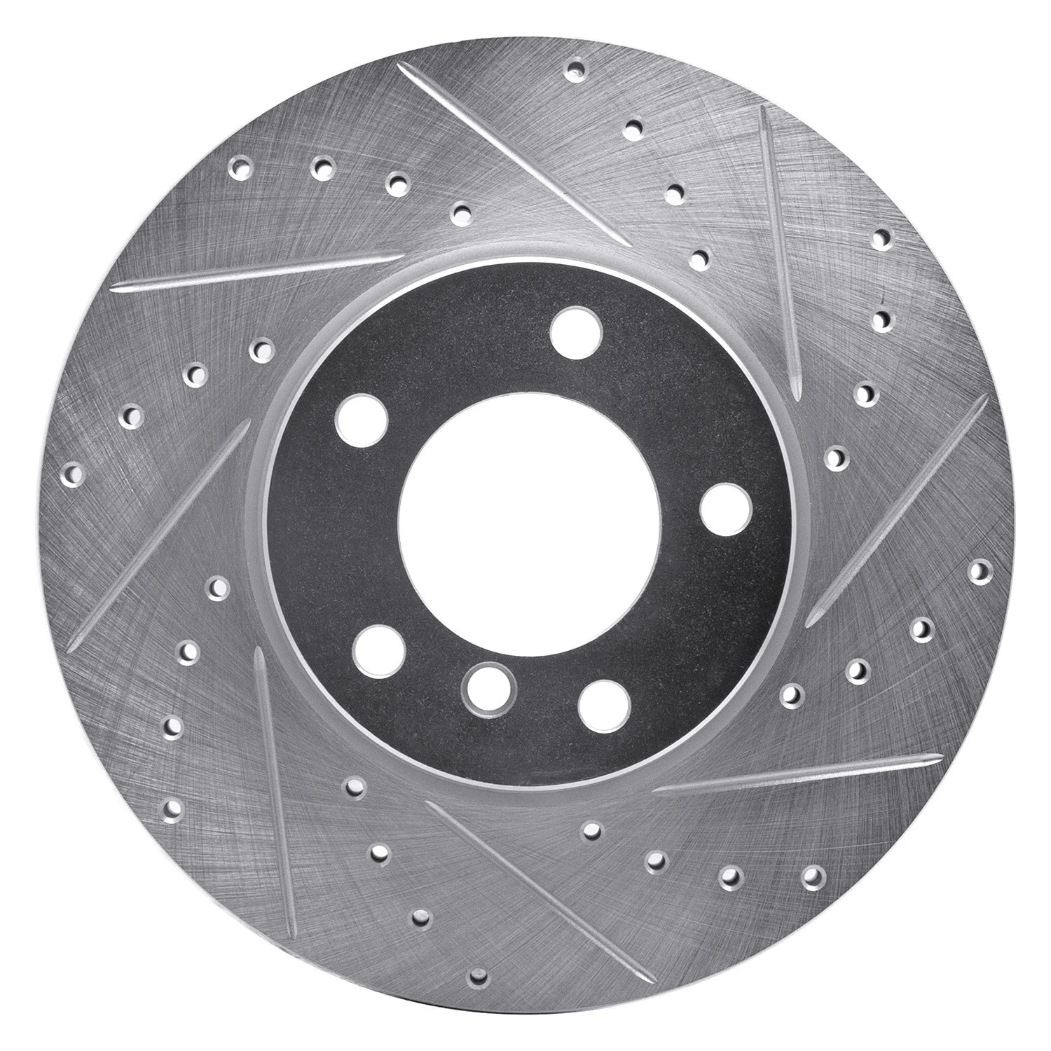 For BMW X1 12-15 DFC Premium Drilled & Slotted Front Passenger Side Brake Rotor