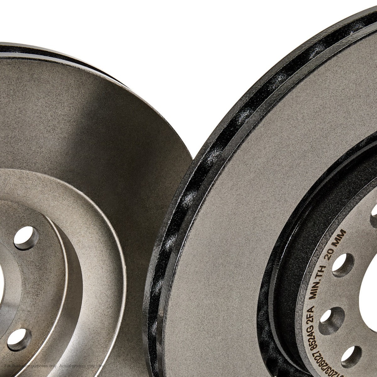 2X APEC Rear Brake Discs for TOYOTA PROACE Platform/Chassis 294mm Vented DSK3335