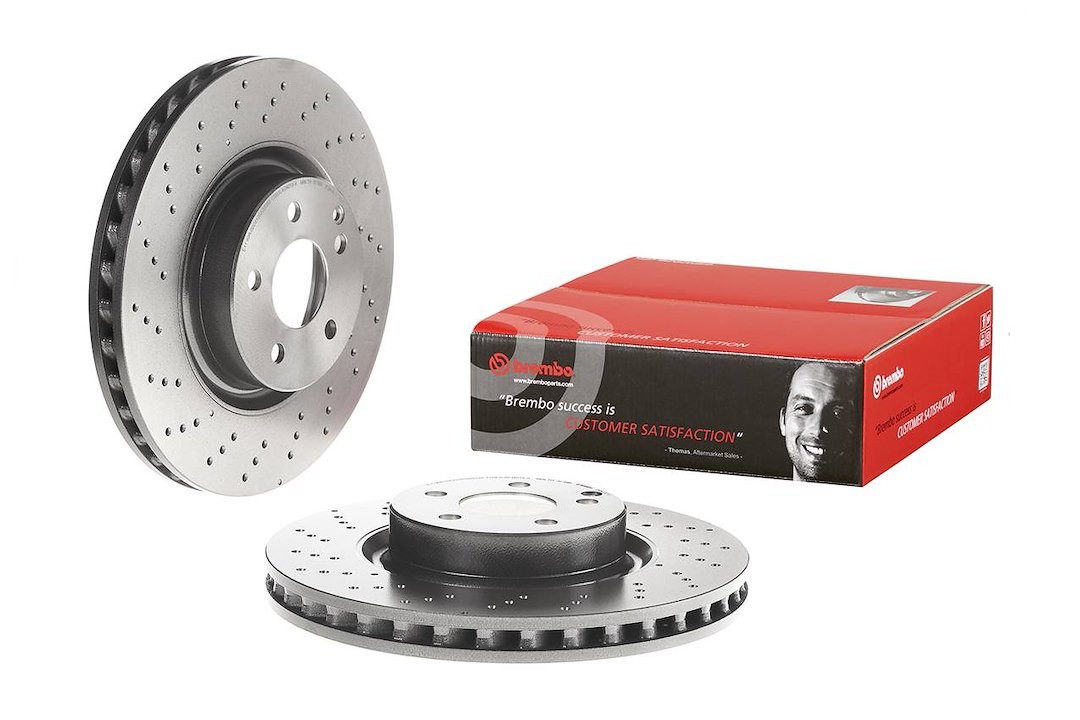 Brembo 09A73211C02 BRAKE ROTORS