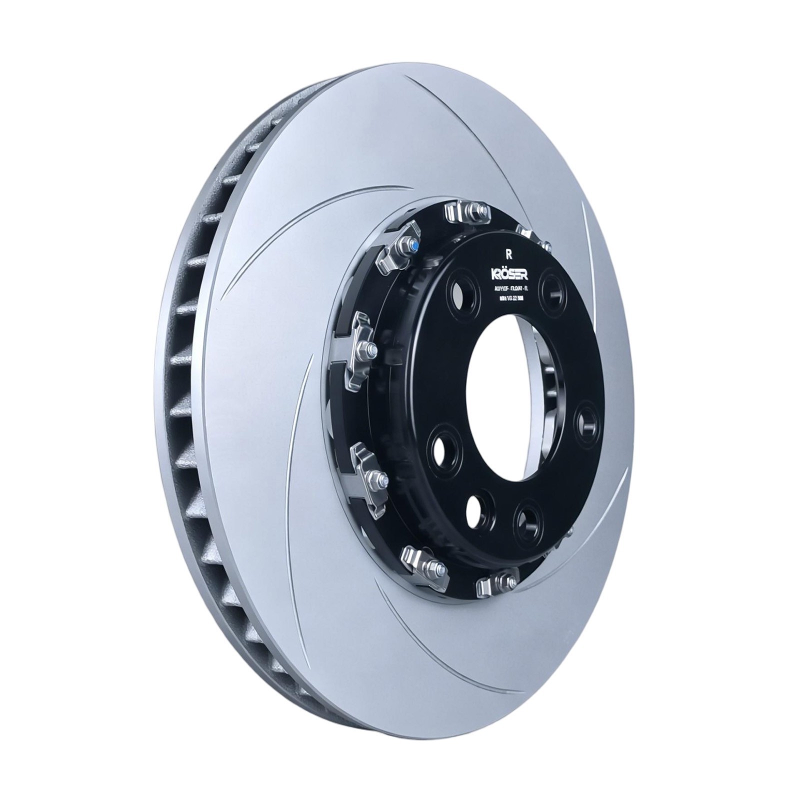 For AUDI Q7 Cayenne VW 2-Piece Front Brake Rotor Floating slotted 390mm