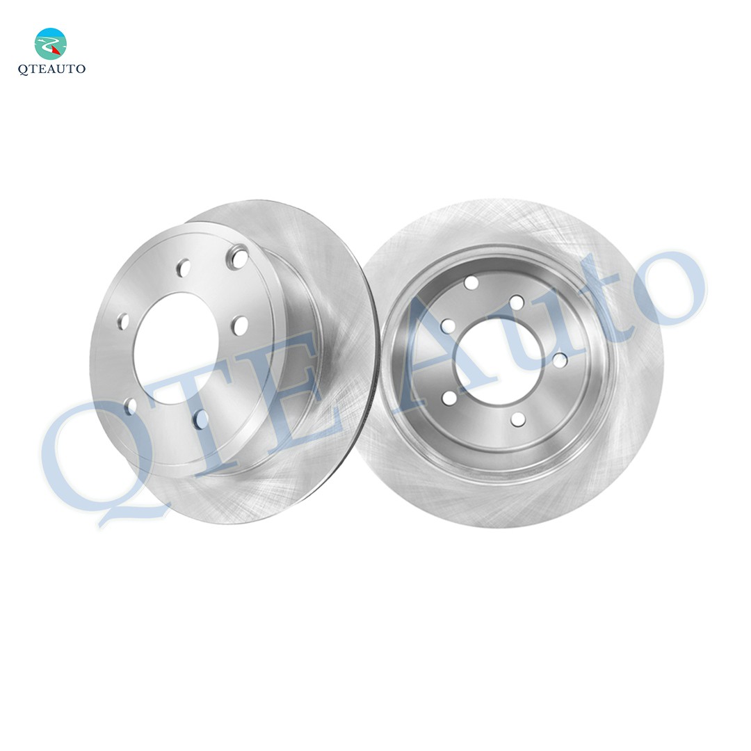 Rear 262mm Brake Disc Rotors For 2008-2014 Dodge Avenger