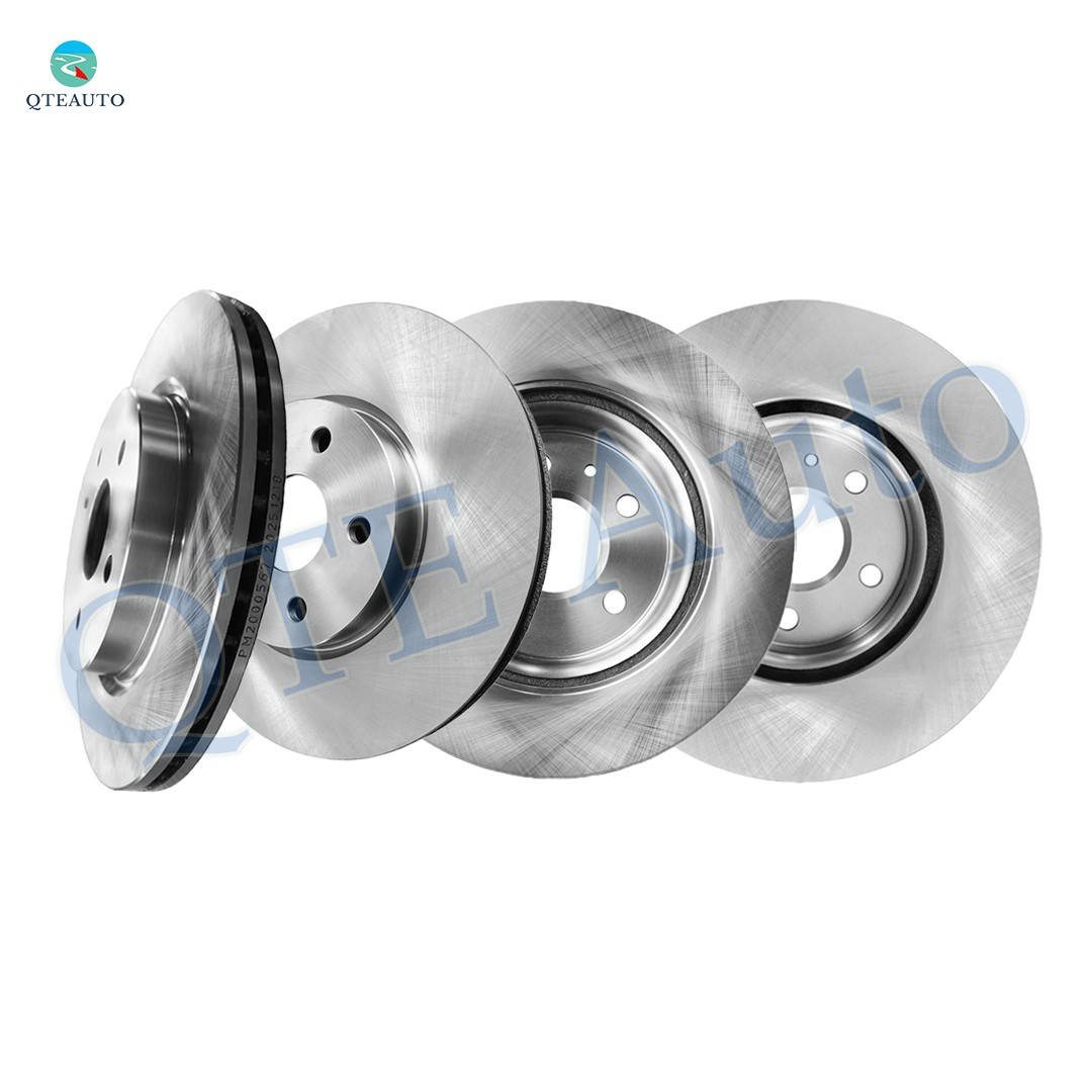 4 Front 321mm-Rear 315mm Brake Rotors To 2014-2020 Chevrolet Impala 5 Stud Wheel