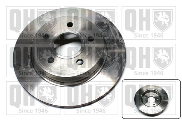 2x Brake Discs Pair Solid fits FORD FOCUS Mk3 TDCi 2.0D Rear 10 to 20 271mm Set