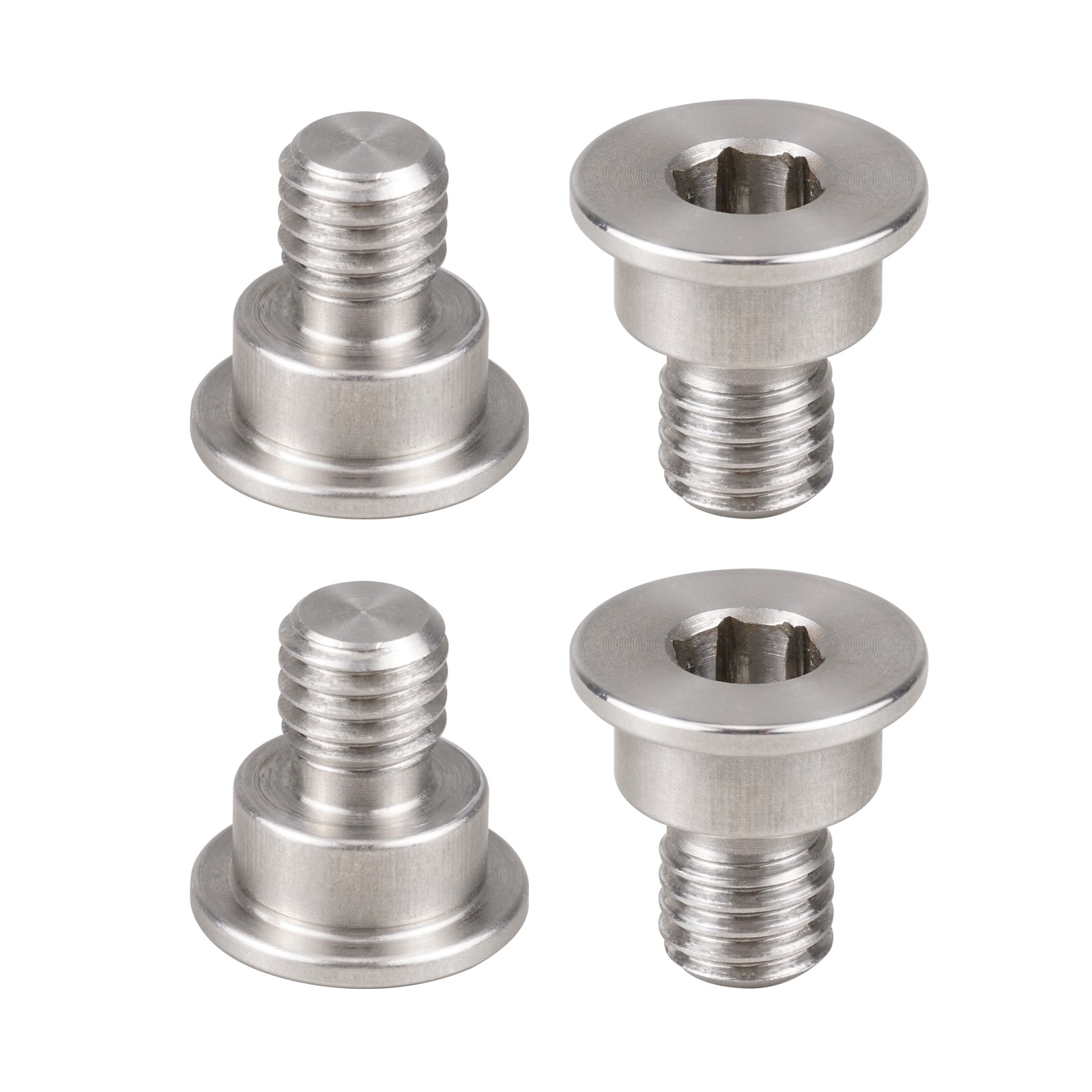 4x Stainless Disc Brake Rotor Set Screw For BMW E36 E46 E90 F30 325i 328i 335i