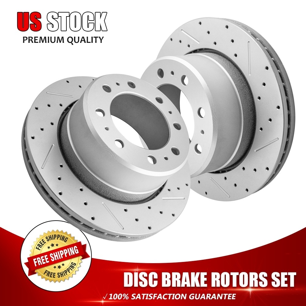 Rear Brake Rotors Disc For 2009-2022 Ram 1500/2500/3500 Dodge Ram 2500/Ram 3500