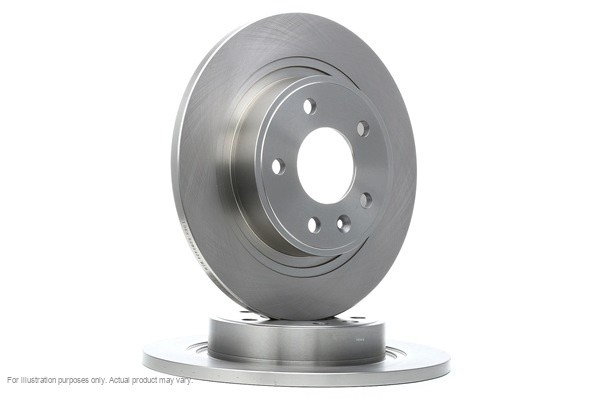 2x APEC Rear Brake Discs Fits OPEL ASTRA J Sports Tourer 125kW/170HP/1598cc