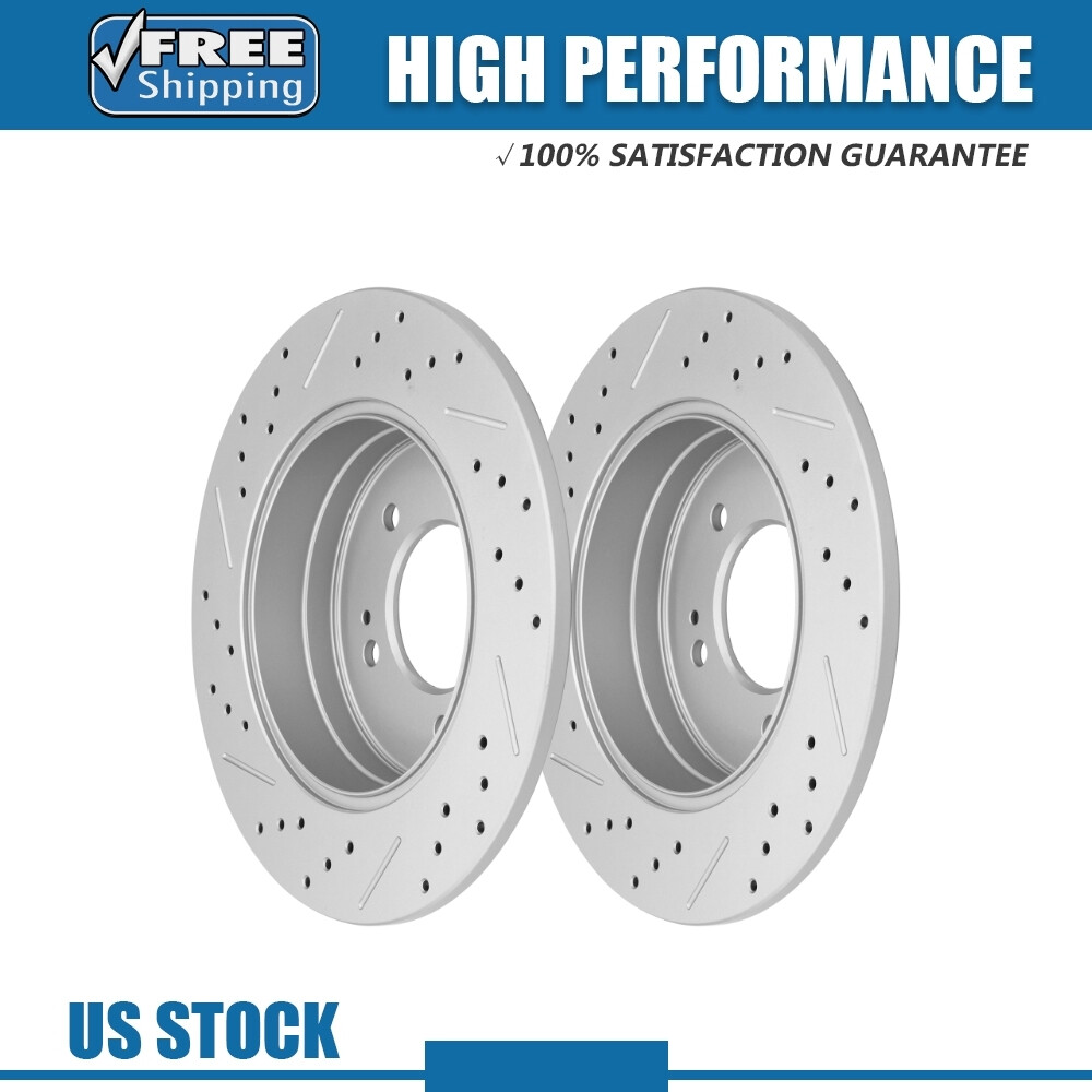 Rear Disc Brake Rotors for Hyundai Azera Optima Sonata Tucson Kia Cadenza
