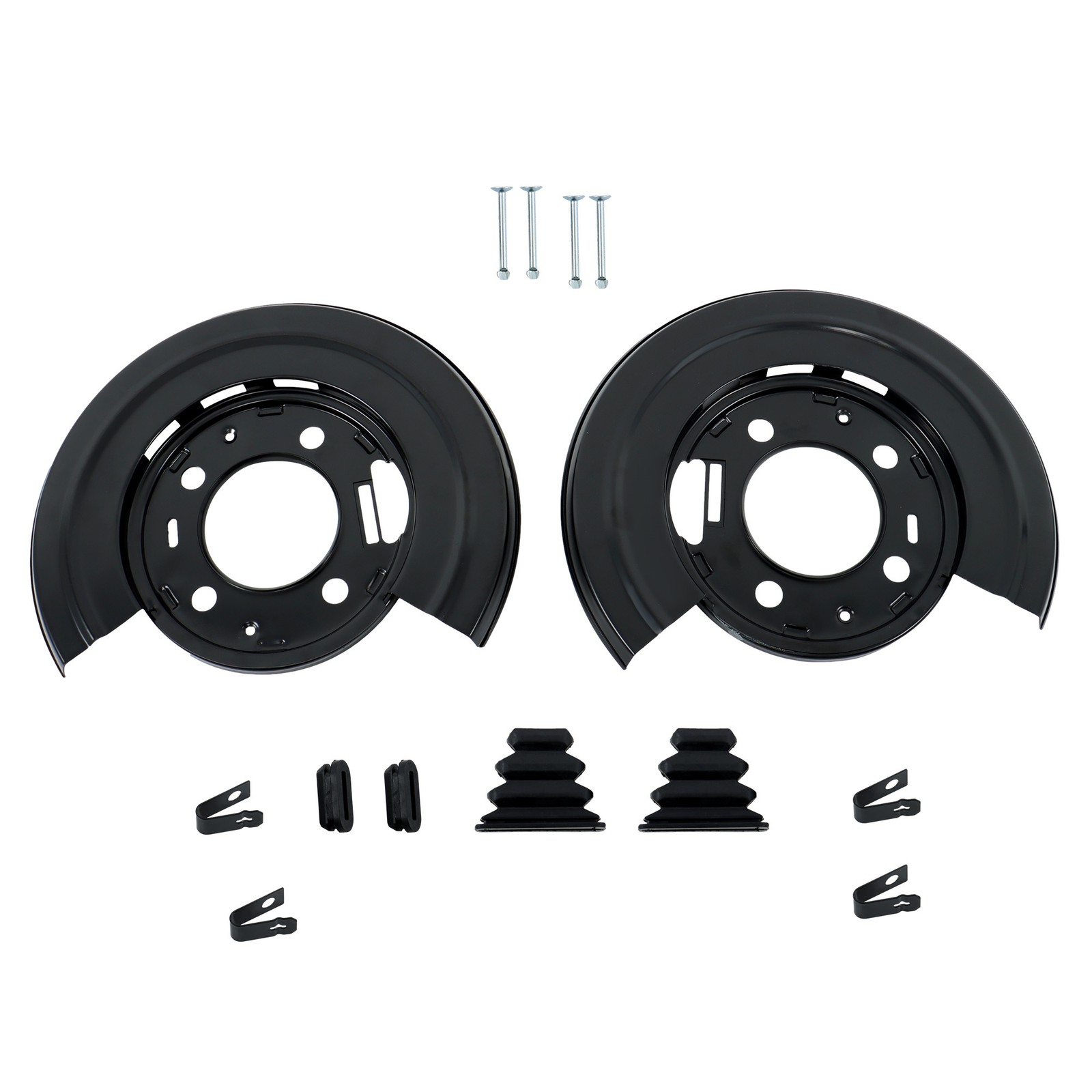 LABLT Pair Left &amp Right Brake Plates Dust Shield For Ford F250 F350 Truck