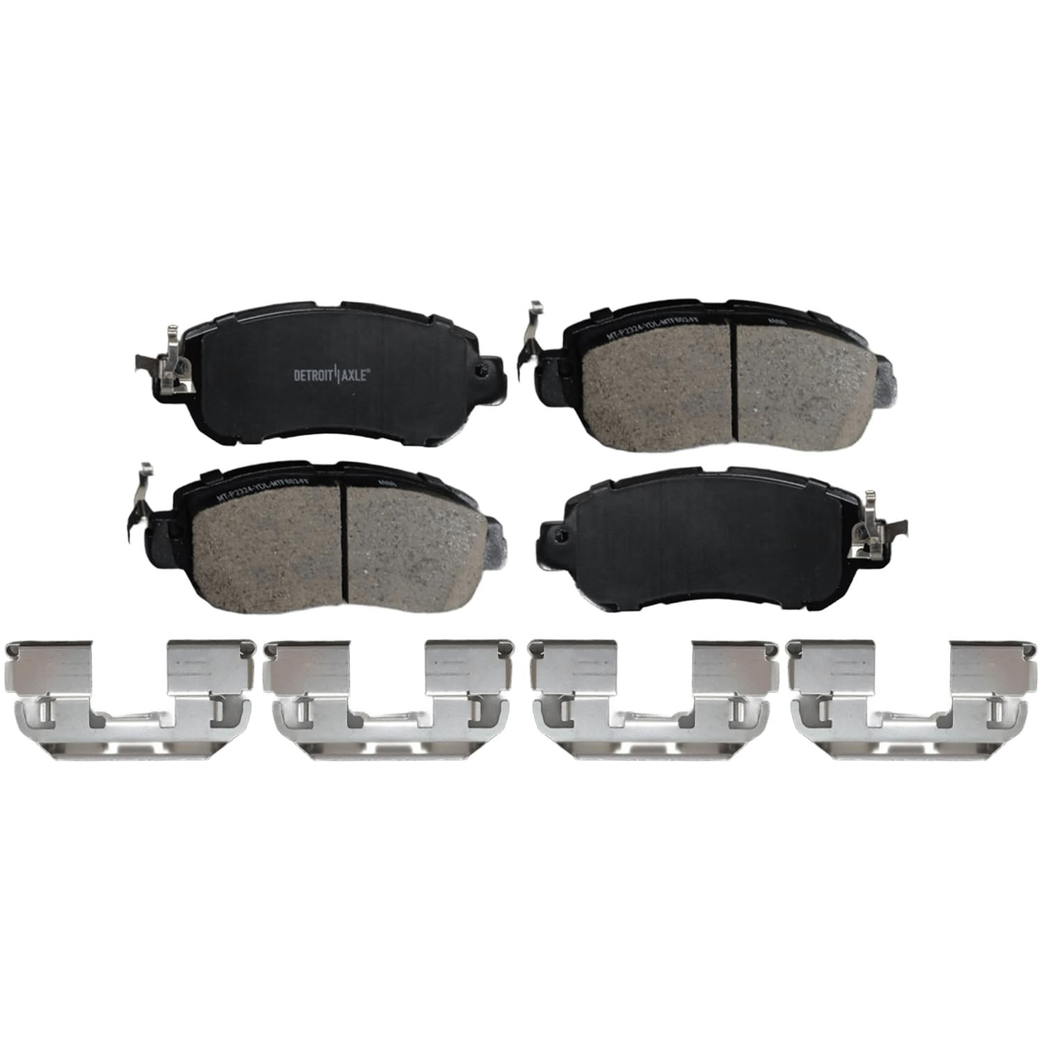 Front Disc Brake Rotors and Ceramic Brake Pads Kit for 2018 – 2020 Nissan Kicks
