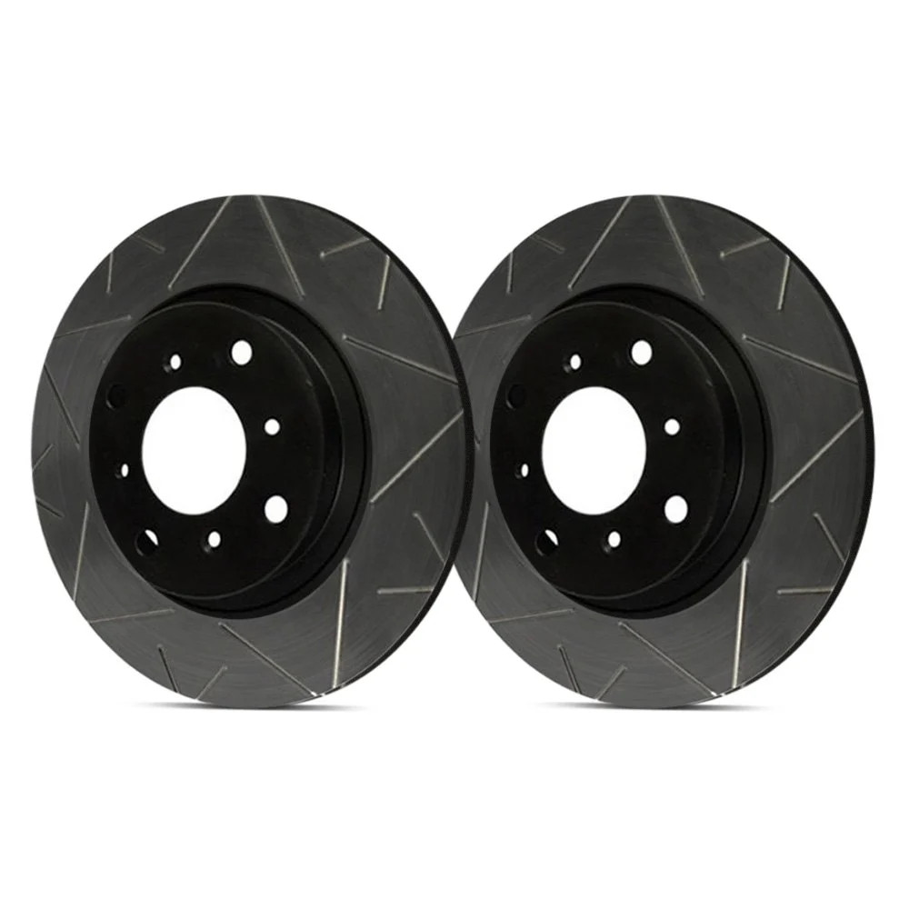 For Chevy Corvette 97-04 SP Performance Peak Slotted 1-Piece Rear Brake Rotors