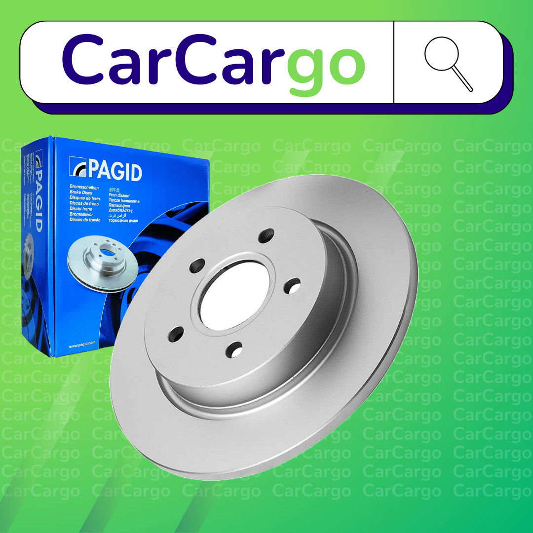 Pagid Solid Rear Brake Discs Ford Focus 1.5 TDCi ECOnetic 2014-2020 270.9 mm