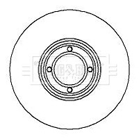 Borg & Beck 1x Brake Disc Pair BBD4264 – BRAND NEW – GENUINE – 5 YEAR WARRANTY