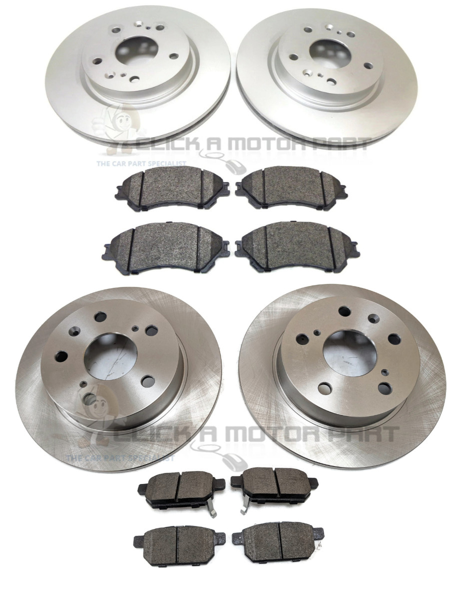Front And Rear Brake Discs & Brake Pads Set For Suzuki S-Cross 1.4 1.5 2022-2026