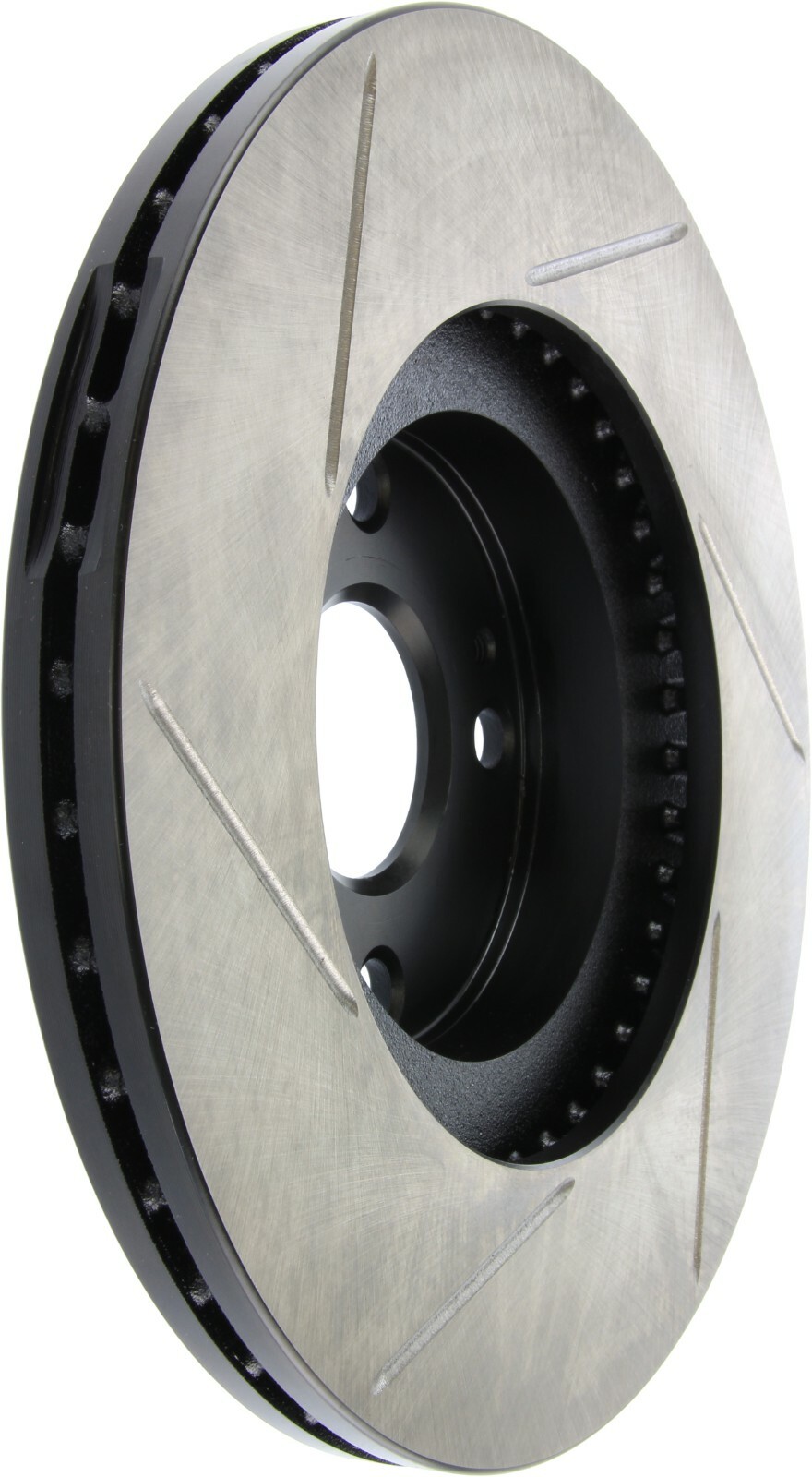 StopTech 126.45061SL Slotted Front Driver Side Brake Rotor for 01-05 Mazda Miata