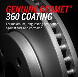Power Stop AR85173EVC Evolution Genuine Geomet Fully Coated Disc Brake Rotor