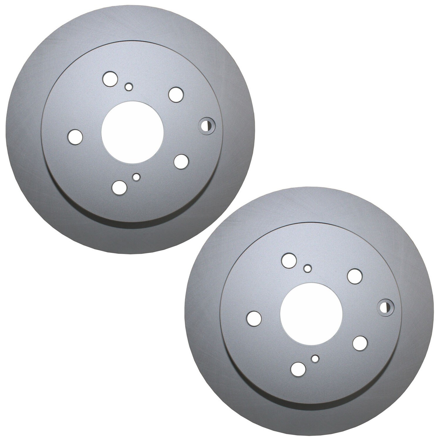 Bison Performance Pair 2 Rear Coated 292mm Brake Rotors for G35 350Z Leaf Rogue