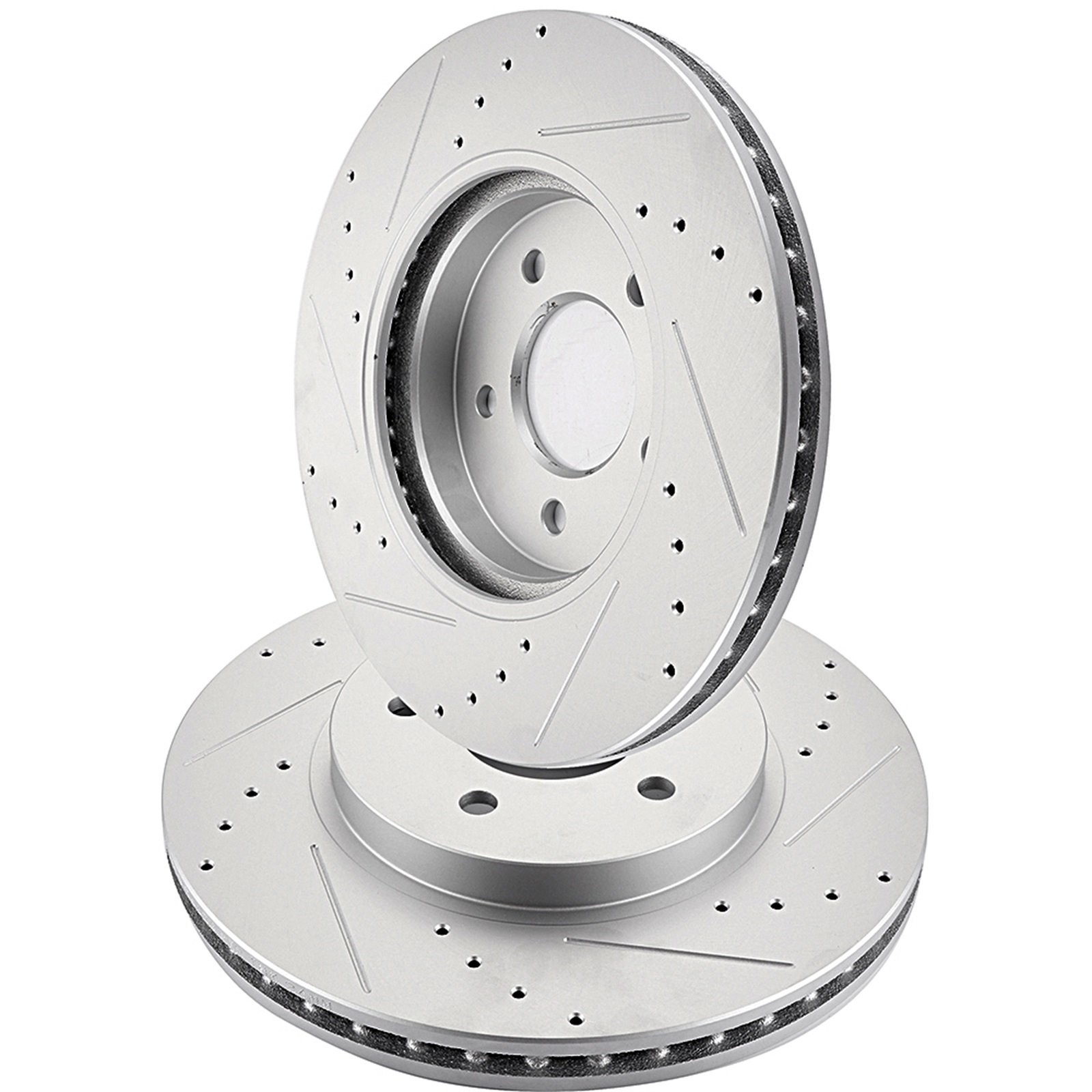 For Ford Escape 2008 09 10 11 2012 Front Discs Brake Rotors Drilled & Slotted
