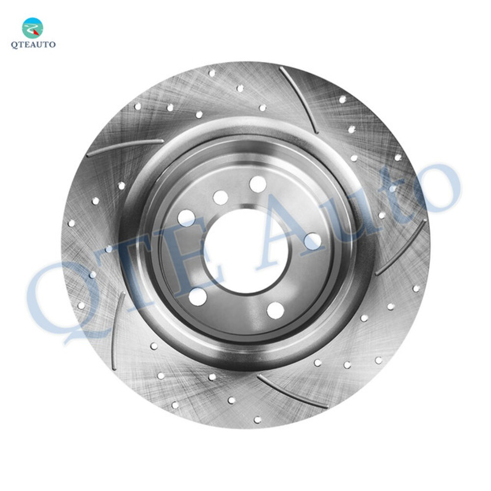 4 Front 300mm-Rear 294mm Drilled Slotted Brake Rotors To 2001-2005 BMW 325I Base