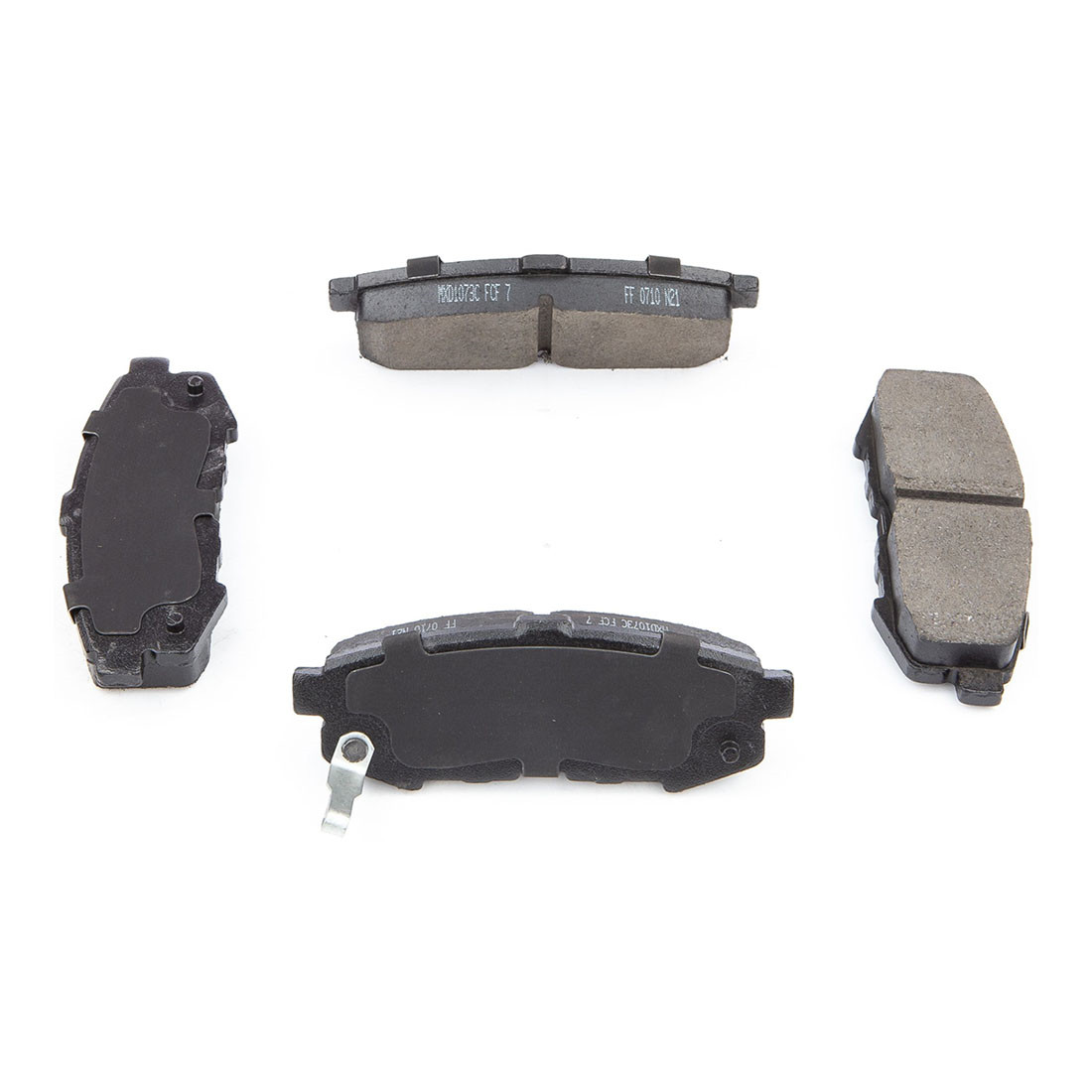 Rear Disc Rotors Ceramic Brake Pads Kit for Mazda MPV 2004-2006