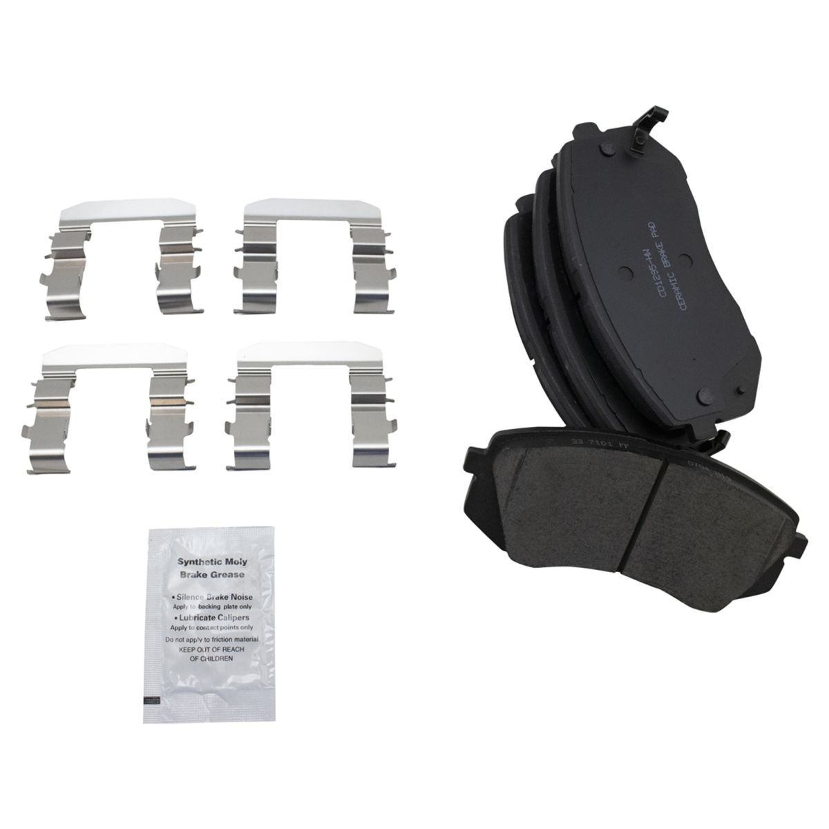 Ceramic Brake Pad & Rotor Set Front & Rear Kit for Hyundai Tucson Sportage