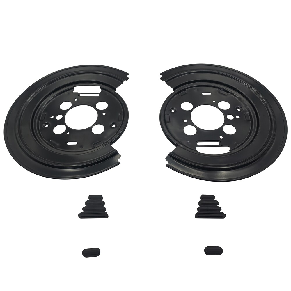 New Dust Shield Set For Aspen Durango Rear Brake Rotor Backing Plate 52113468AF