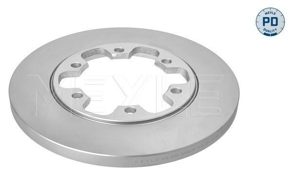2X Meyle PD 715 523 0030/PD Rear Brake Disc 308mm Solid Fits Ford Transit