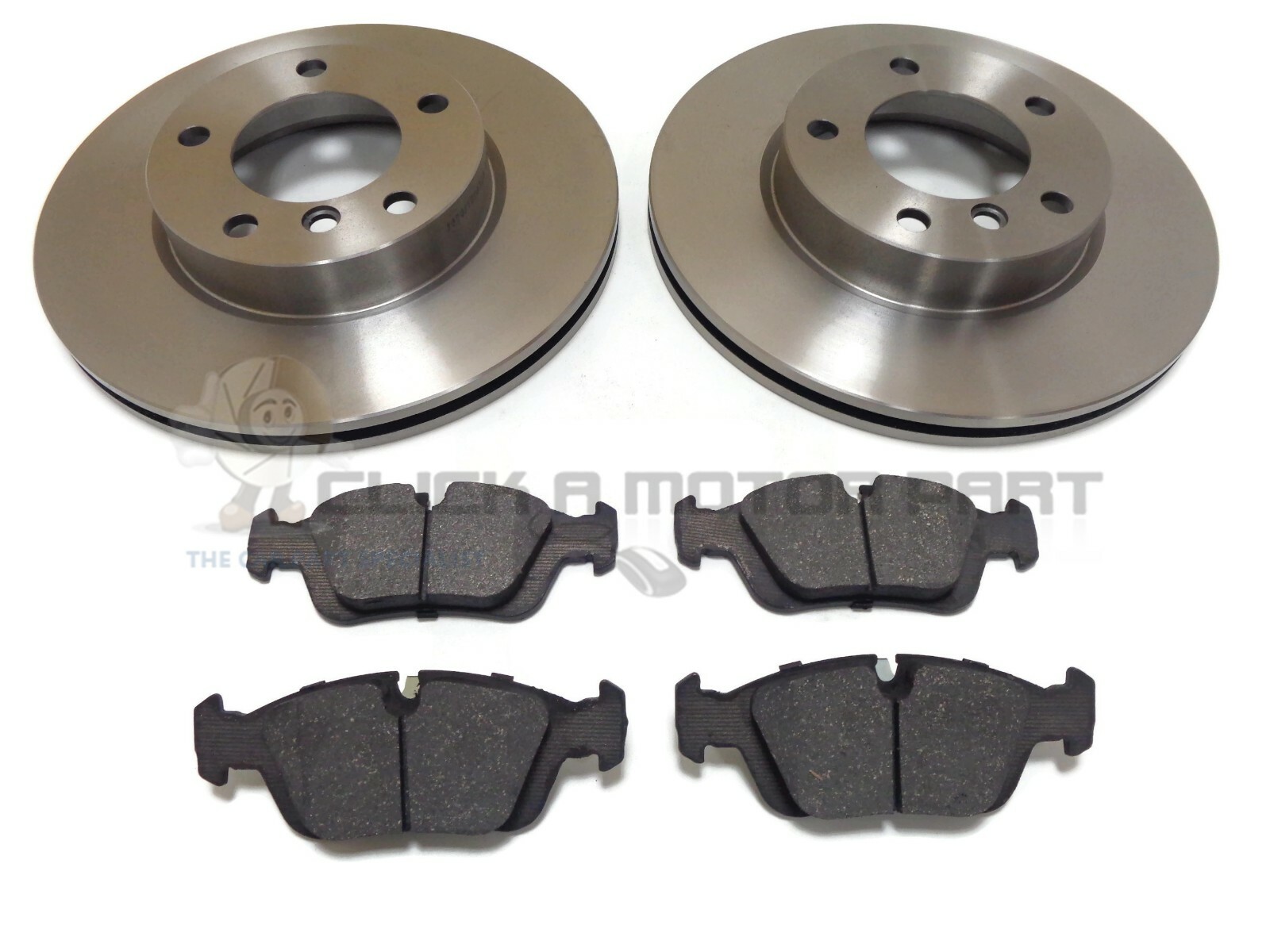 BMW Z3 Z-3 2.0 & 2.2 1996-2003 FRONT VENTED BRAKE DISCS AND MINTEX PADS NEW SET
