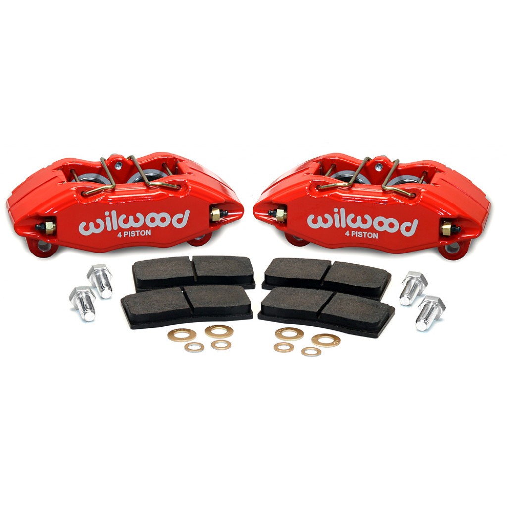 Wilwood For Honda/Acura Brake Kit DPHA Caliper and Pad Front Red