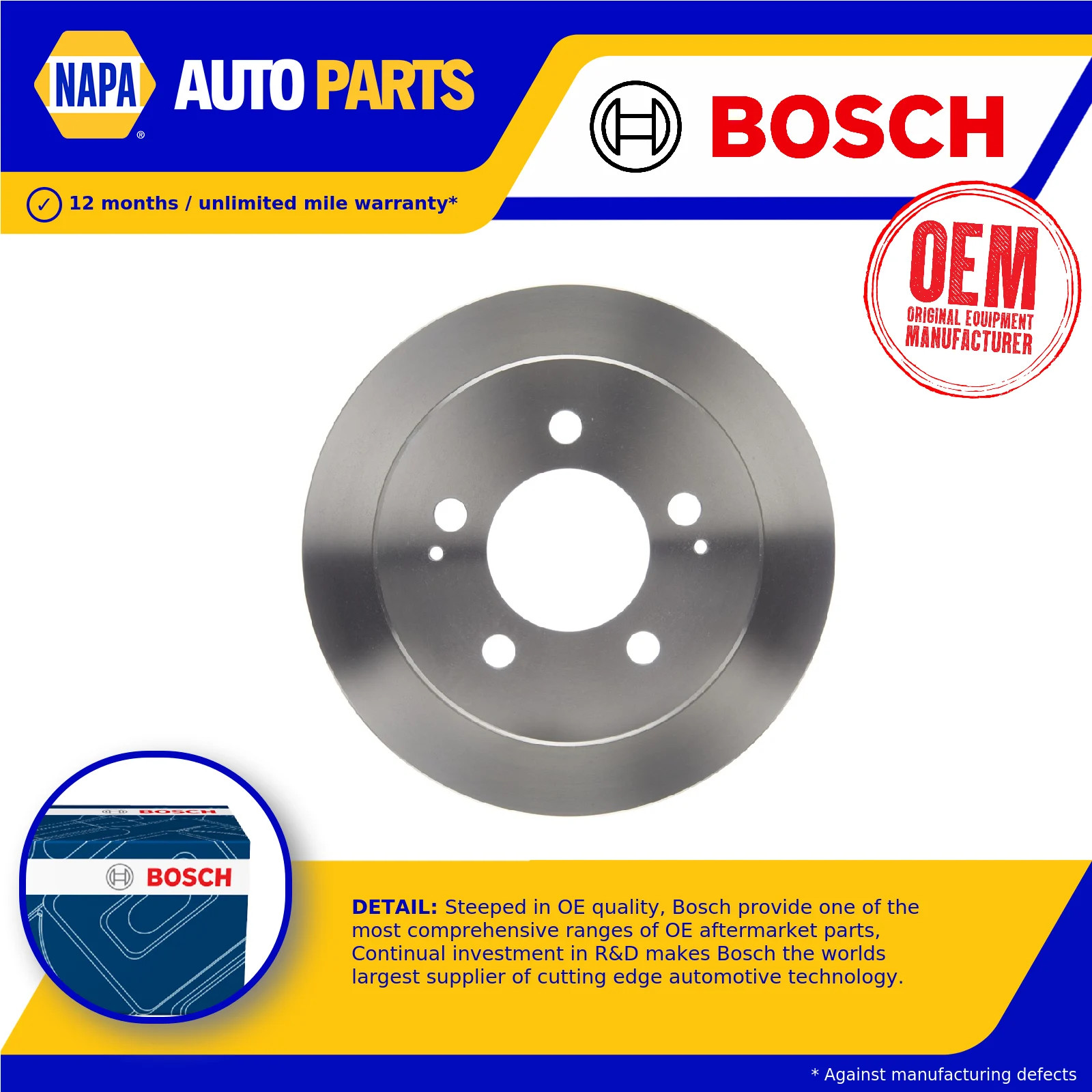 2x Brake Discs Pair Solid fits SSANGYONG ACTYON 2.3 Rear 06 to 10 G23D 299mm Set