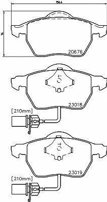 TEXTAR Front Axle BRAKE DISCS + PADS for AUDI A6 Avant 3.0 TDI quattro 2005-2006