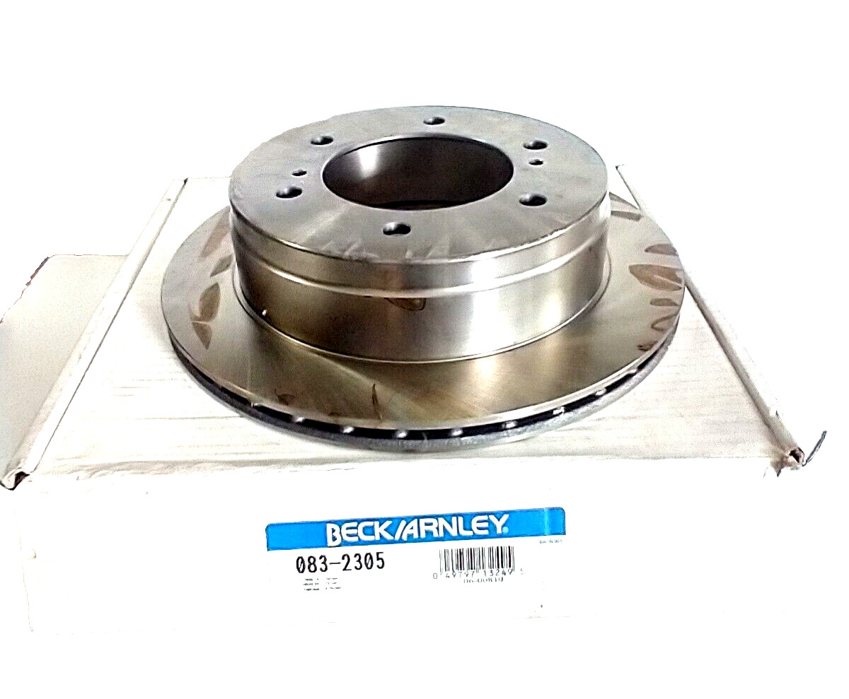 Disc Brake Rotor Rear BECK/ARNLEY 083-2305