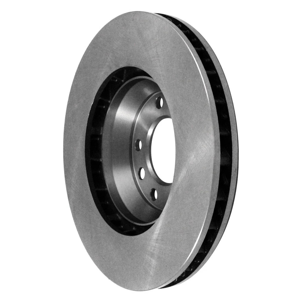 For Porsche Cayenne 03-18 DuraGo Plain Vented Front Passenger Side Brake Rotor