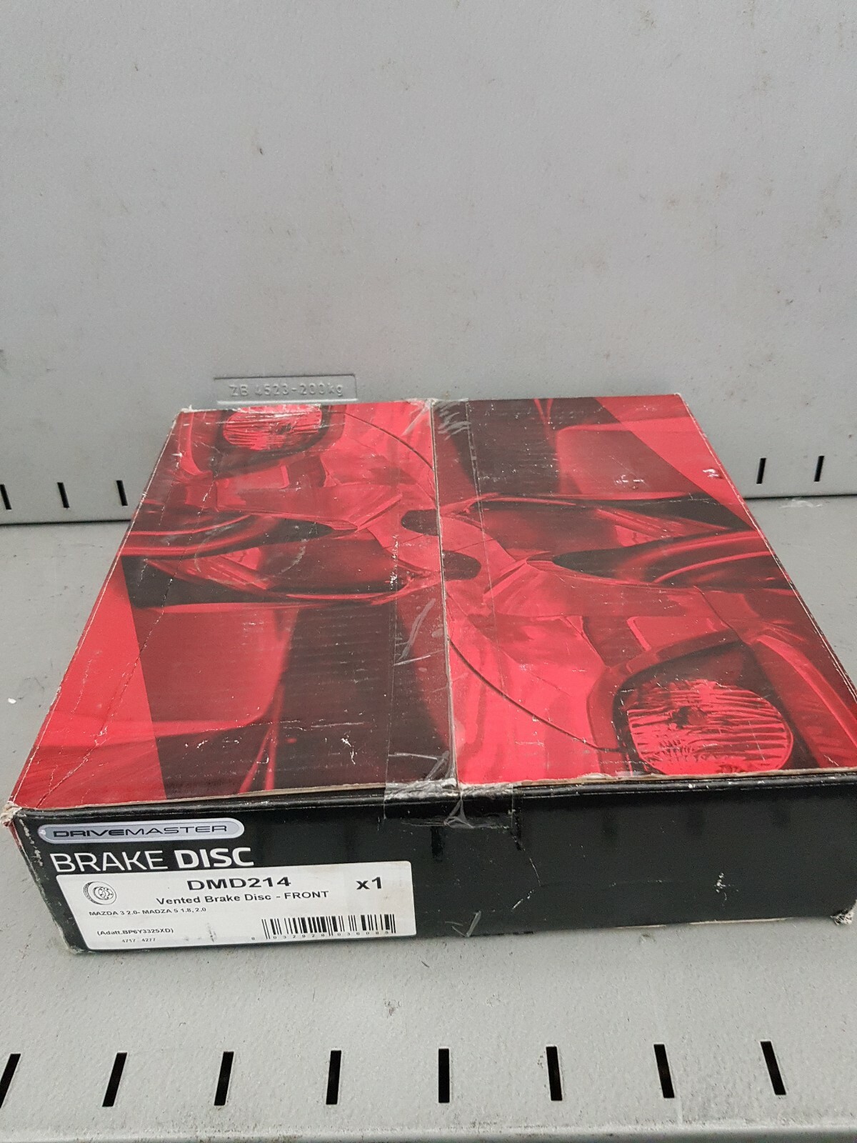 Drivemaster DMD214 Front Brake Disc (1) single Mazda 3 2.0- Mazda 1.8 2.0